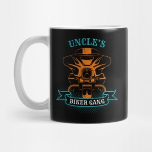 Uncle's Biker Gang Father's Day Mug